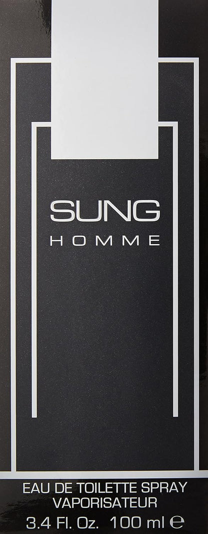Alfred Sung Homme Eau de Toilette for Men, 3.4 fl oz