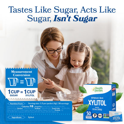 Health Garden Birch Xylitol Sweetener - Xylitol Sugar Substitute - 15 oz