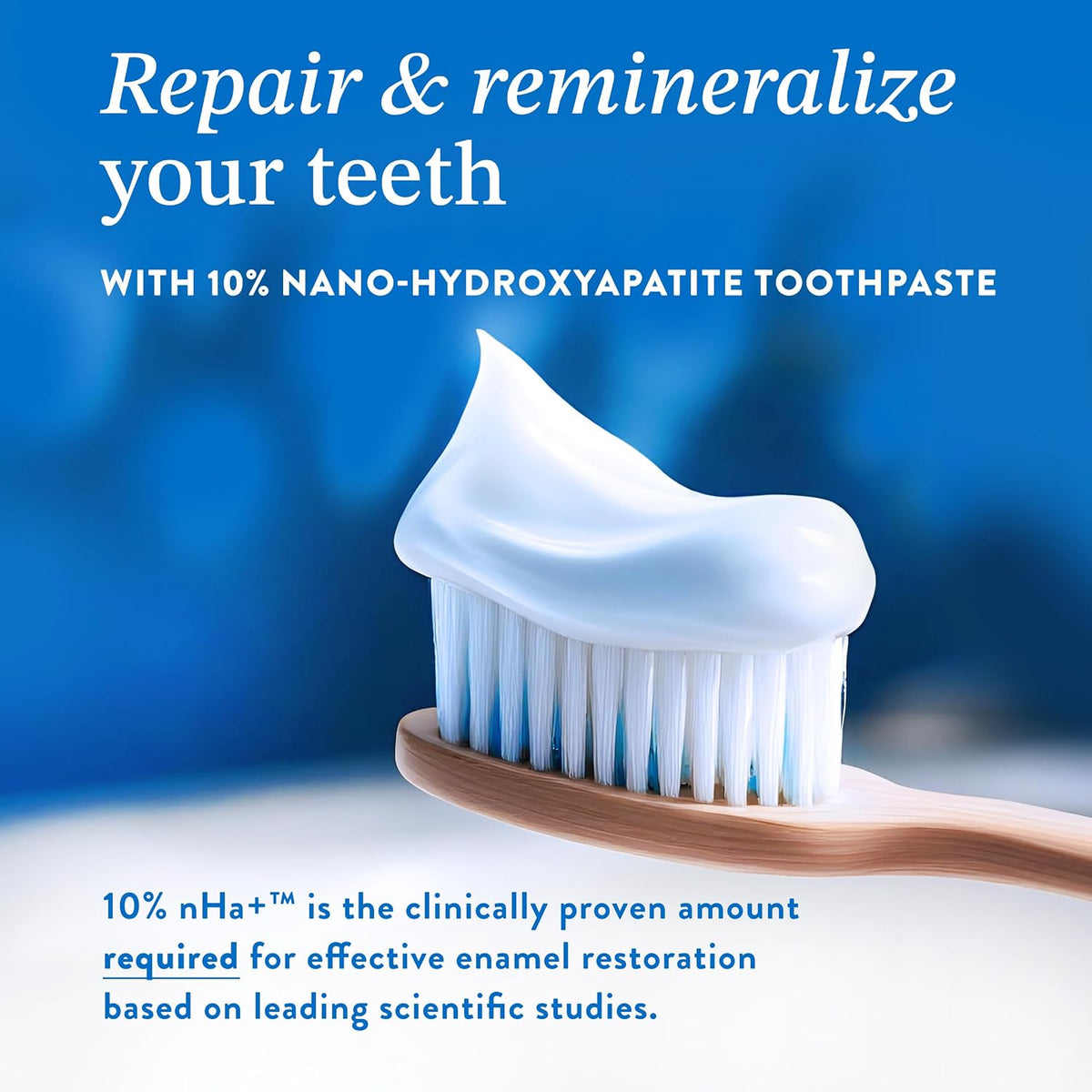 Mouthology 10% Nano Hydroxyapatite Toothpaste (Fluoride Free) and Floss Picks Bundle