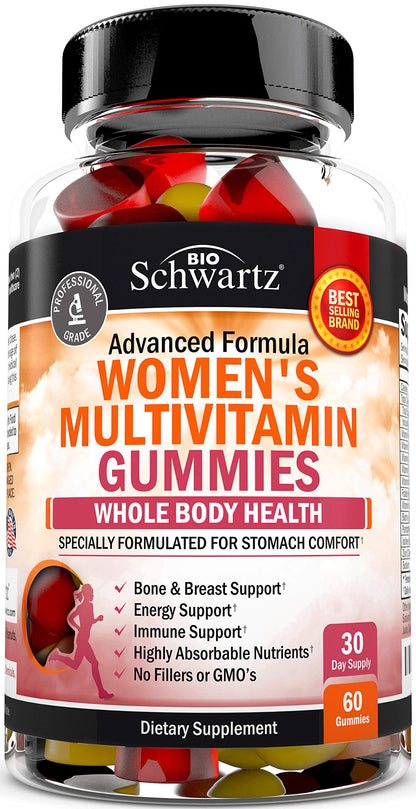 Daily Multivitamin for Women 50 & Over, 60 Capsules
