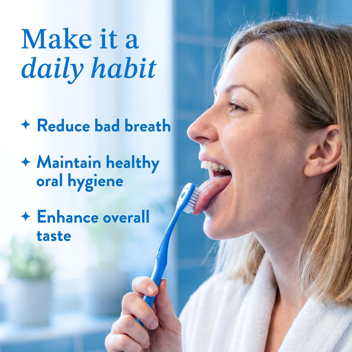 Mouthology Tongue Scraper for Adults (2 Pack), Reduce Bad Breath, Metal Tongue Scraper, Tongue Cleaner, Tongue Scraper, Stainless Steel Tongue Scraper, Tongue Cleaner for Adults, Tongue Scrubber