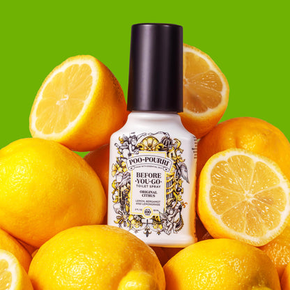 Poo-Pourri Before-You-Go Toilet Spray, Tropical Hibiscus, 2 Fl Oz - Hibiscus, Apricot and Citrus