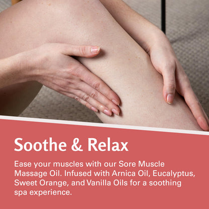 Anti Cellulite Massage Oil for Massage Therapy with Collagen (8 Fl Oz)