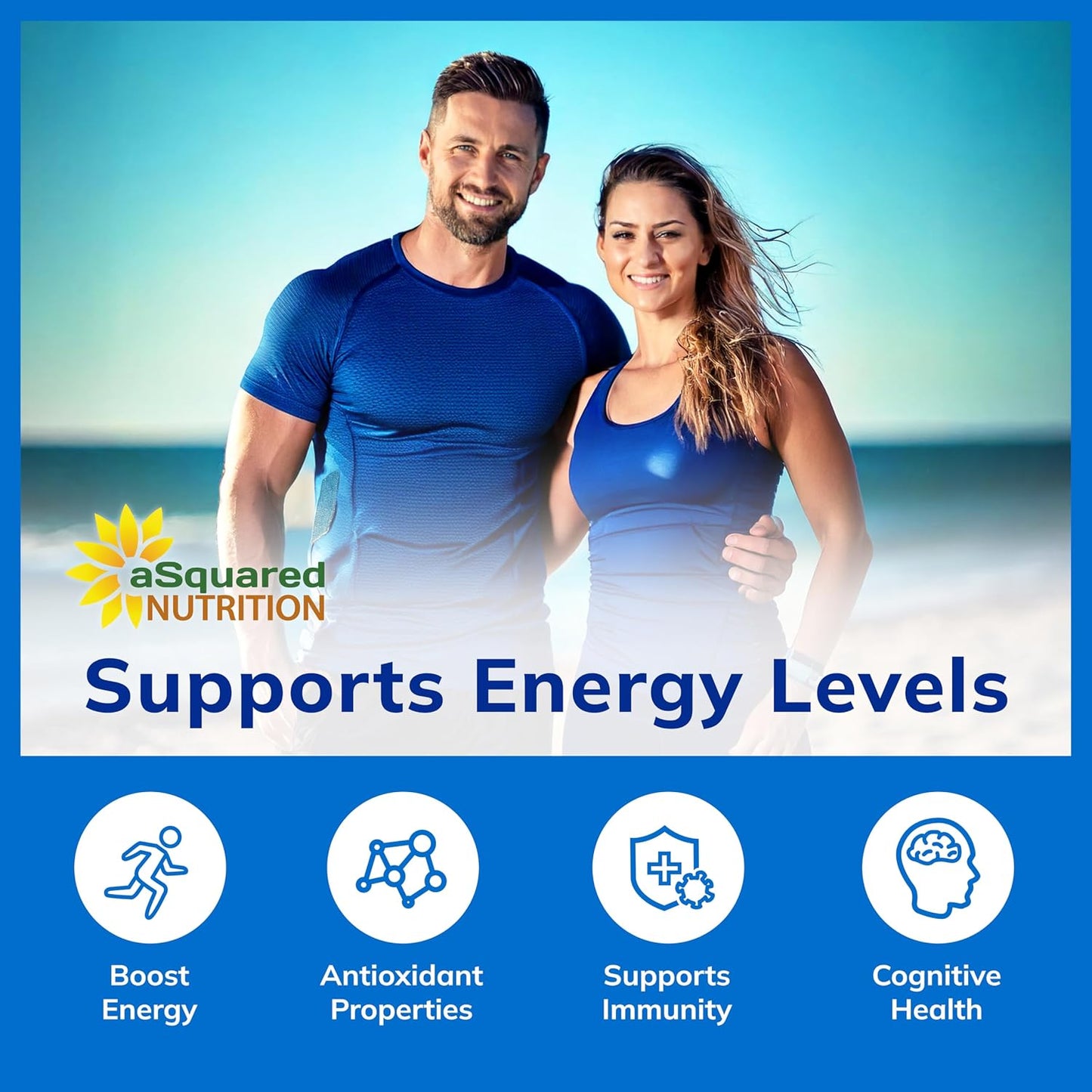 aSquared Nutrition Rhodiola Rosea Supplement 1000mg - 180 Vegan Capsules - Max Strength Rhodiola Root Extract Pills Improve Pure Energy, Brain Function & Stress Relief -Golden Root Herb Powder Tablets