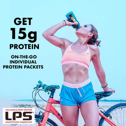 Nutritional Designs LPS Liquid Collagen & Whey Protein Supplement - Non-GMO Drink