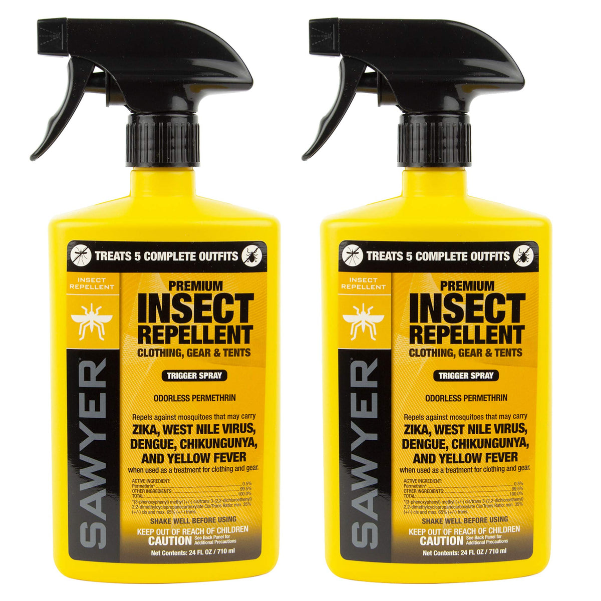 Sawyer Products SP6572 Twin Pack Premium Permethrin Clothing Insect