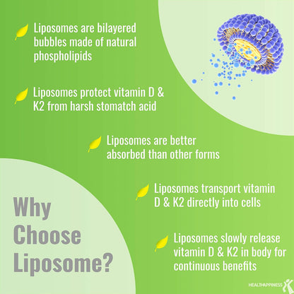 UpNourish Magnesium Citrate 1120mg and Liposomal Vitamin D3 5000IU K2 100mcg Bundle