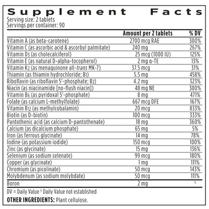 Igennus Methylated Multivitamin for Men with 22 Actives, 60 Tablets | Lycopene for Antioxidant Support, High Potency B12, Sustained Release, Pure & Clean, Non-GMO & Halal