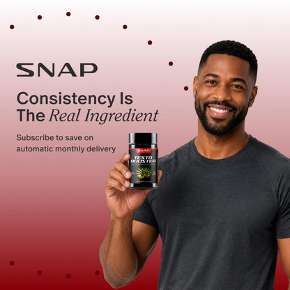 Snap Supplements Big Boy Bundle, Daily Men's Health Support, 90 Caps. Each | Includes Prostate Health with Saw Palmetto for Men, Testo Booster for Men & Nitric Oxide Booster, Vegan, Non-GMO, Gluten-Free