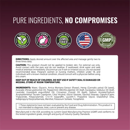 Approved Science Bruise Cream - Arnica and Lavender - Soothe and Fade Bruises - 6 Fl. Oz - 3 Pack - Vegan