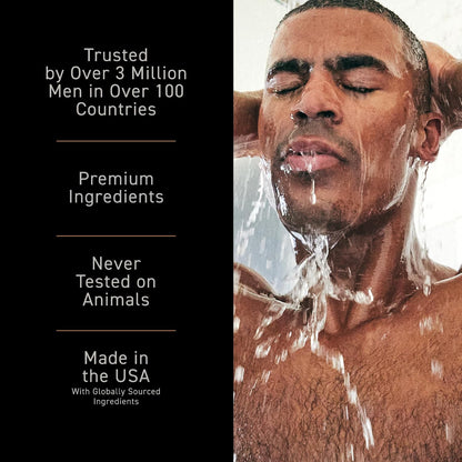 Brickell Men's Daily Revitalizing Hair Care Routine, Shampoo and Conditioner Set For Men, With Pro-Vitamin B5, Aloe, and Tea Tree Oil, Strength and Volume Enhancing Conditioner, Gift Set