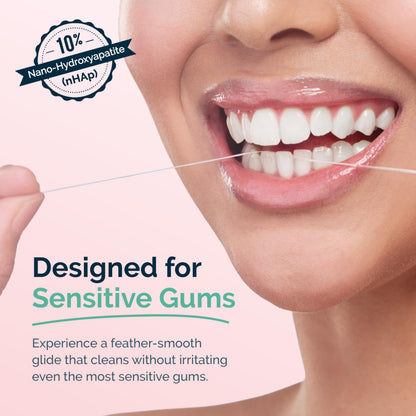 Dr. Jen 100% Italian Silk Floss, with Nano Hydroxyapatite and Xylitol