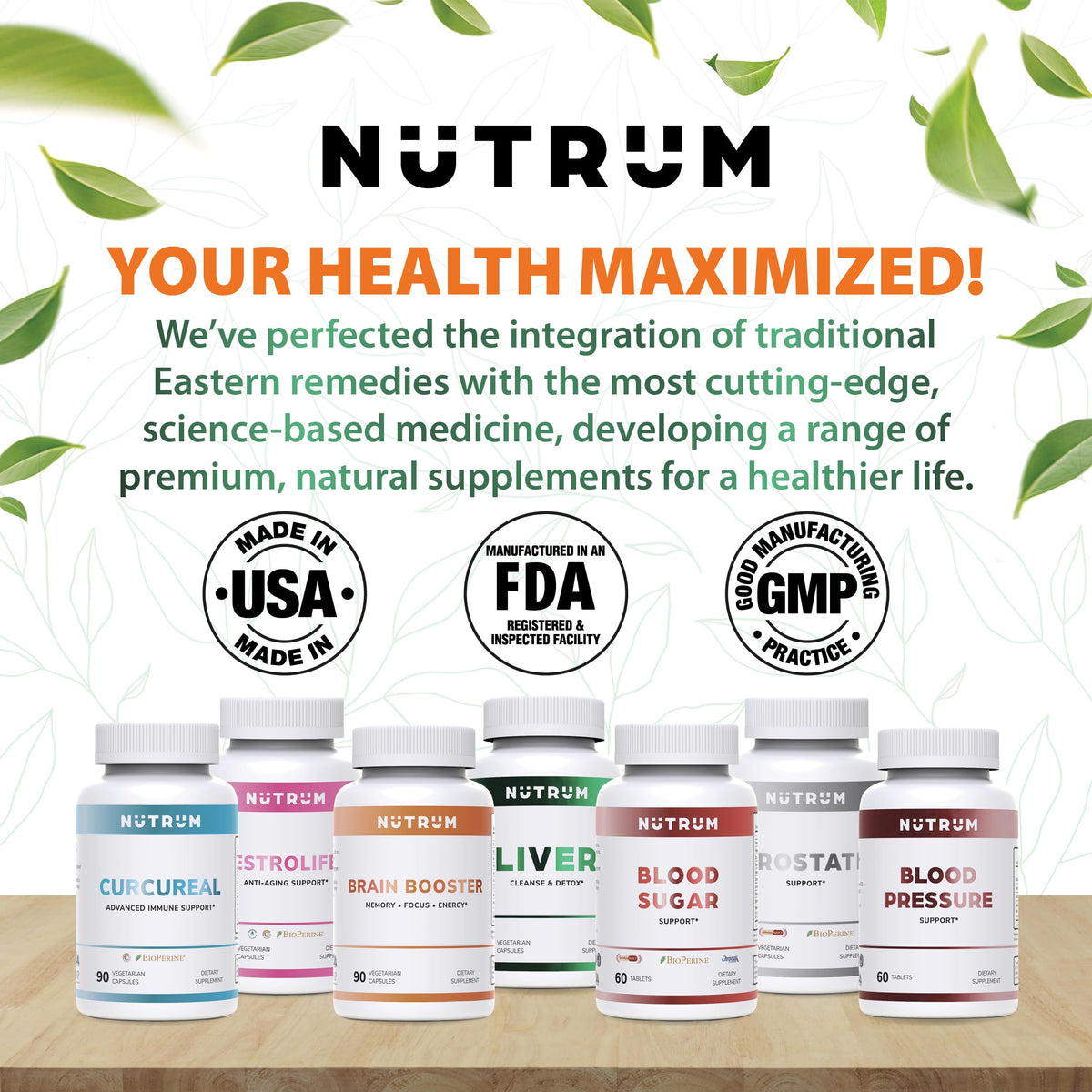 Estrolife Anti-Aging Support for Women by Nutrum, Vegan Supplement for Long Lasting Female Hormonal Balance