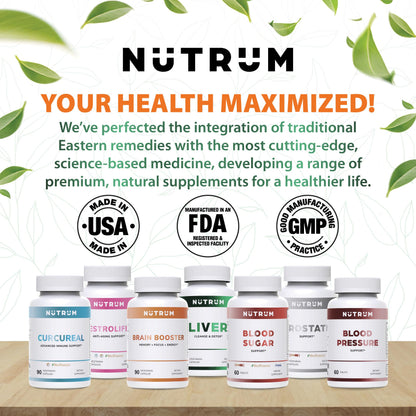 Estrolife Anti-Aging Support for Women by Nutrum, Vegan Supplement for Long Lasting Female Hormonal Balance