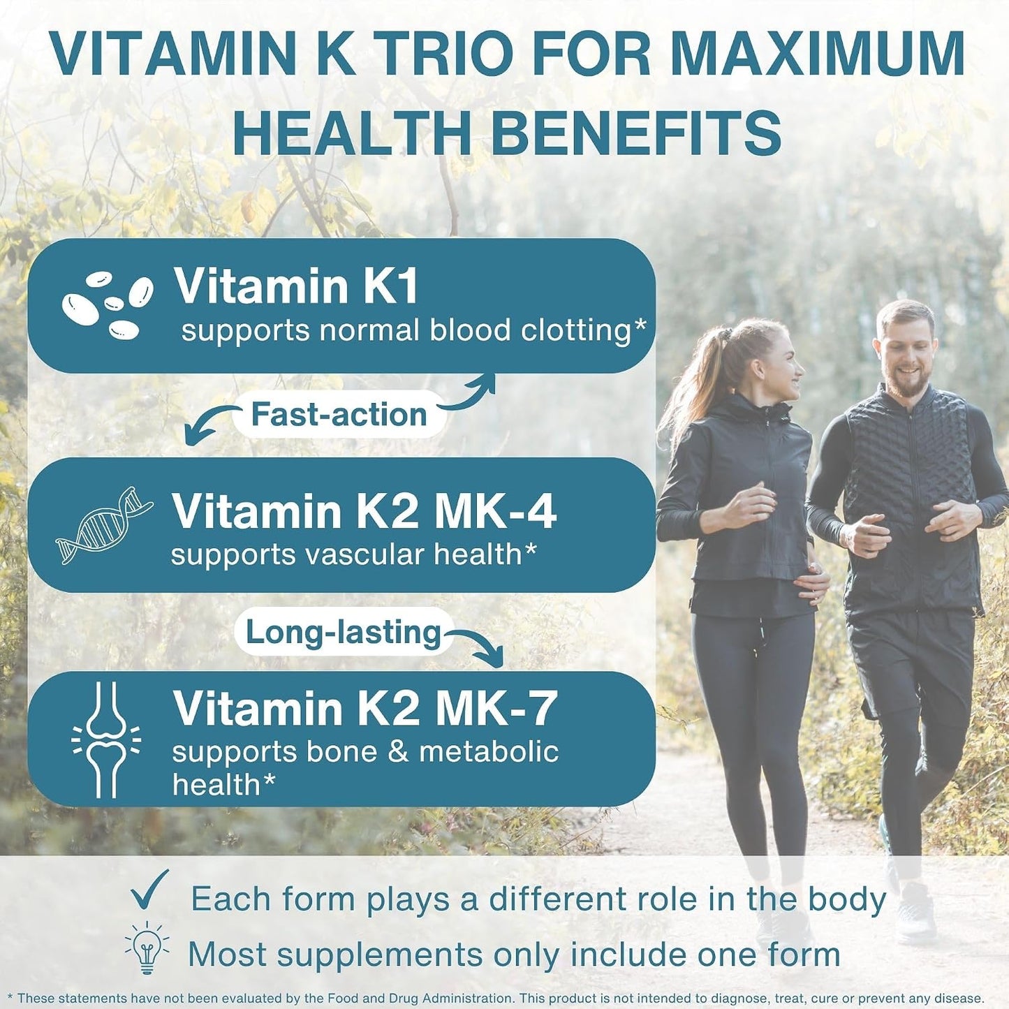 Igennus High Potency Vitamin K Complex, K1 & K2 (MK-4 & MK-7), 90 Capsules | All Trans Bioactive Form for Superior Bone & Cardiovascular Support, 1-a-Day, Clean Label, Vegan