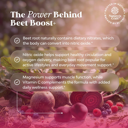 Flow Boosting Beet Root Gummies - Invigorating Beet Gummies for Adults Nitric Oxide Energy & Heart Health Support with Grapeseed Pomegranate & Vitamin B12 - Vegan Non-GMO & Gluten Free - 60 Count