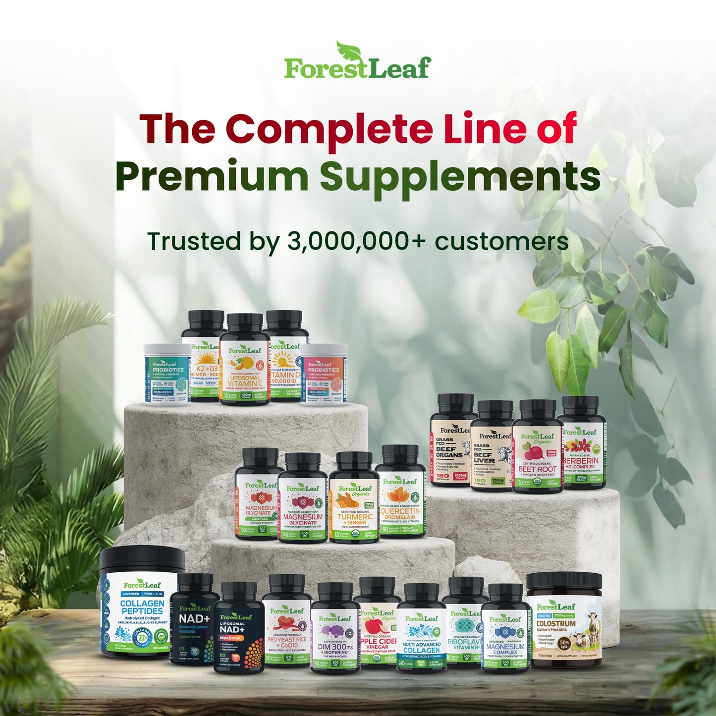 ForestLeaf D Mannose Supplements for Women & Men - D-Mannose 1000mg Capsules with Cranberry, Hibiscus & VIT C - DMannose Pills for UTI, Urinary Tract & Bladder Support - 120 Caps