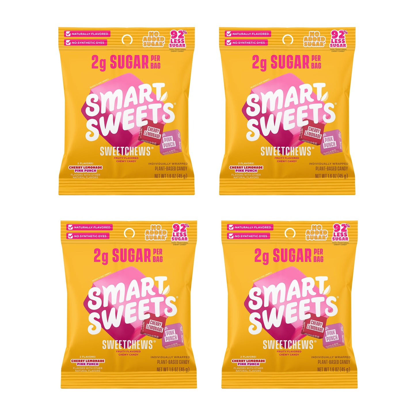 SmartSweets Sweet Fish, Low Sugar Gummy Candy (3g), Low Calorie (130), Gluten-Free -1.8oz (Pack of 6) Packaging may vary | Gluten Free, Plant Based, Healthy Snacks For Adults & Kids, Fiber Candy, Fun Chewy Berry Flavored Gummies, Healthy Candy