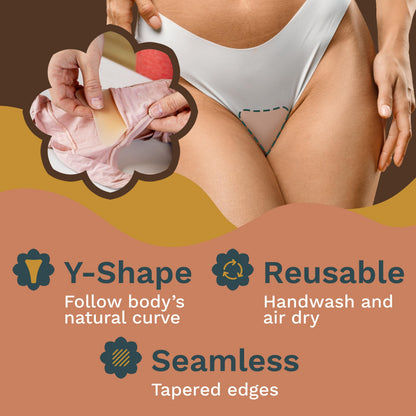 Camel Toe Concealer | Seamless Camel Toe Hider, Anti Camel Toe Cover Silicone Insert, No Camel Toe