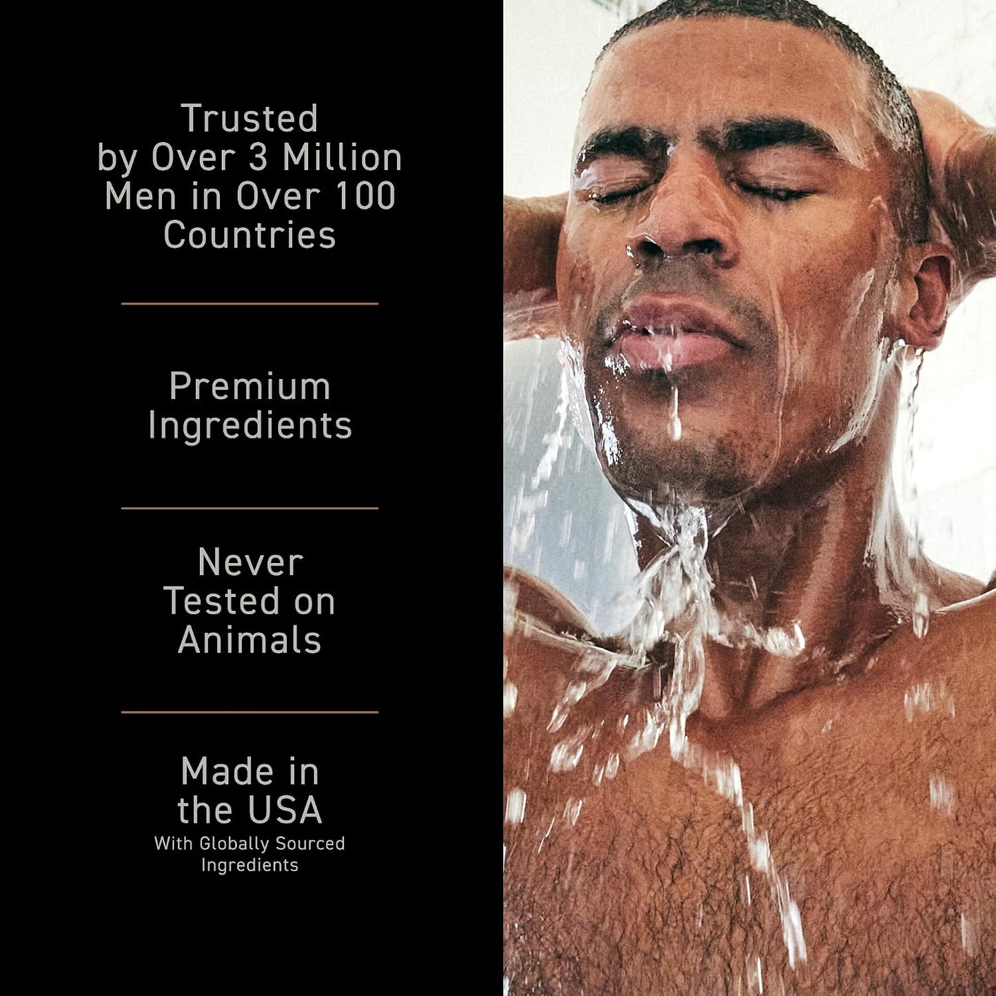 Brickell Men's Purifying Charcoal Face Wash for Men, Daily Facial Cleanser, With Charcoal, Vitamin E, and Hyaluronic Acid, 8 Ounce, Scented