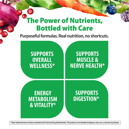 Rainbow Light Mens Multivitamin One + for 50 Plus | 150 Caplets | Supports Muscle Health | with Vitamins C, D, and Zinc | Real Food Nutrients, Digestive Enzymes & Probiotics