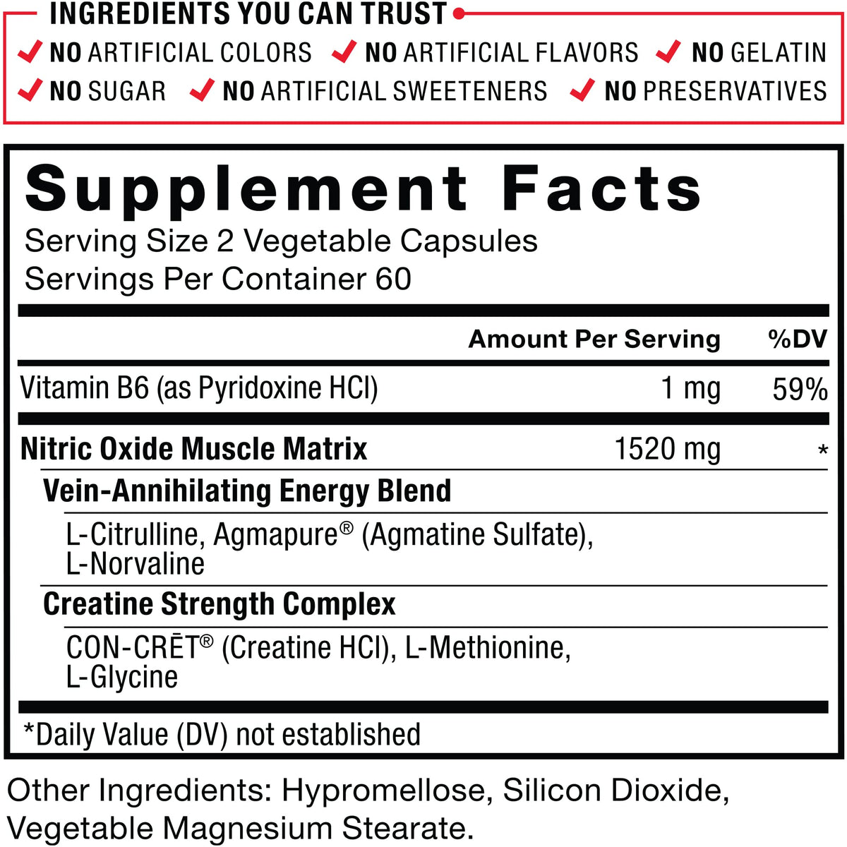 Force Factor Volcano Pre Workout Nitric Oxide Booster Supplement for Men with Creatine