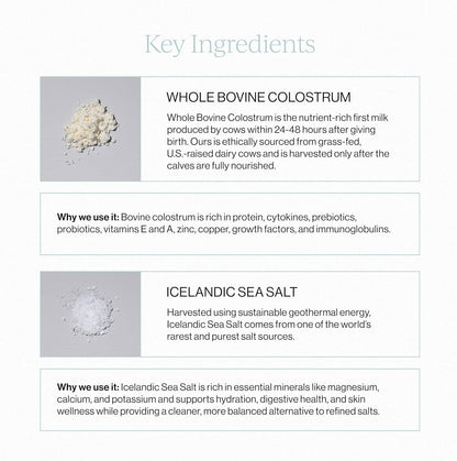 CYMBIOTIKA Liquid Colostrum, Grass-Fed 1.5g for Gut, Immune & Skin