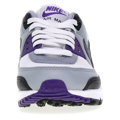 Nike Air Max 90 Women's Sneaker, White Iron Grey Black Wolf Grey, 9.5 US
