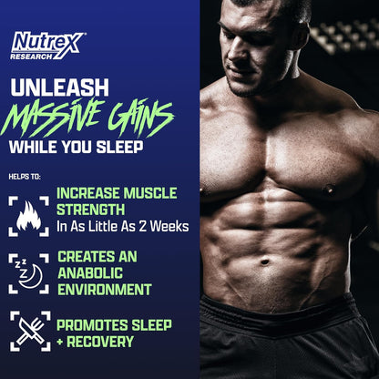 Nutrex Research Anabol Stack | Anabol Hardcore, Anabol Ripped and Anabol Nighttime PM Bundle