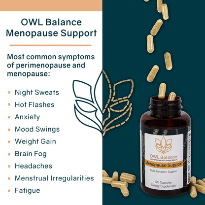 OWL Balance - Menopause Support for Women - Menopause + Perimenopause Relief