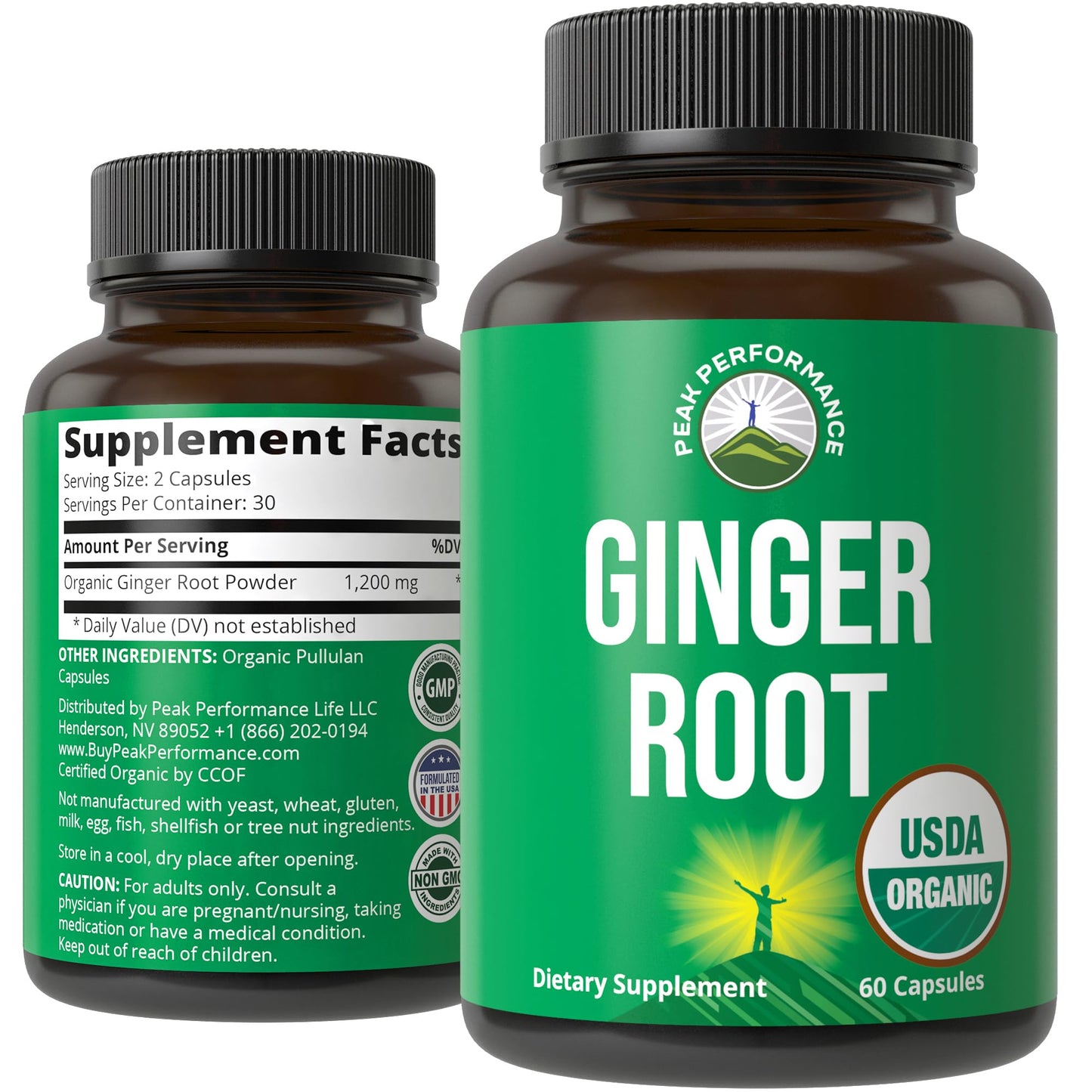 USDA Organic Ginger Root Extract Liquid Drops. Zero Sugar, Non Bitter Vegan Ginger Oil Supplement for Immune, Digestive + Gut Support. High Bioavailability, Gluten Free for Women and Men. Take Orally