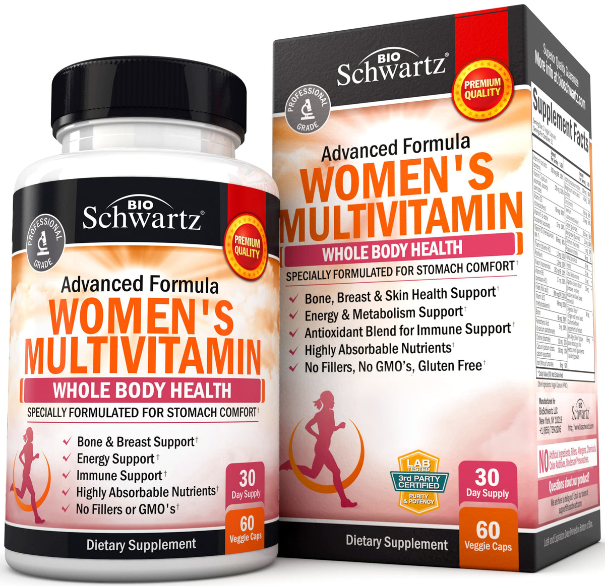 Daily Multivitamin for Women 50 & Over, 60 Capsules