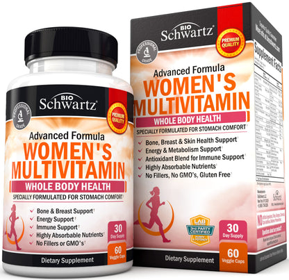 Daily Multivitamin for Women 50 & Over, 60 Capsules