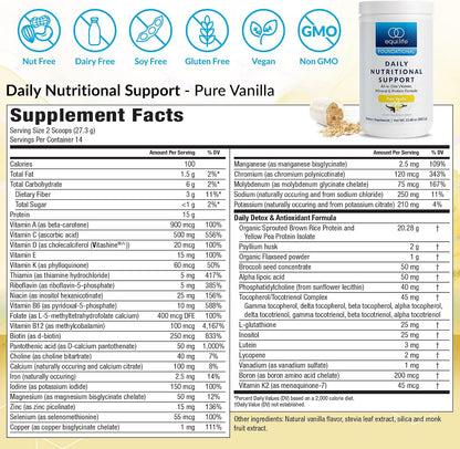 Equilife Vanilla Daily Nutritional Support & Unflavored Superfoods Bundle