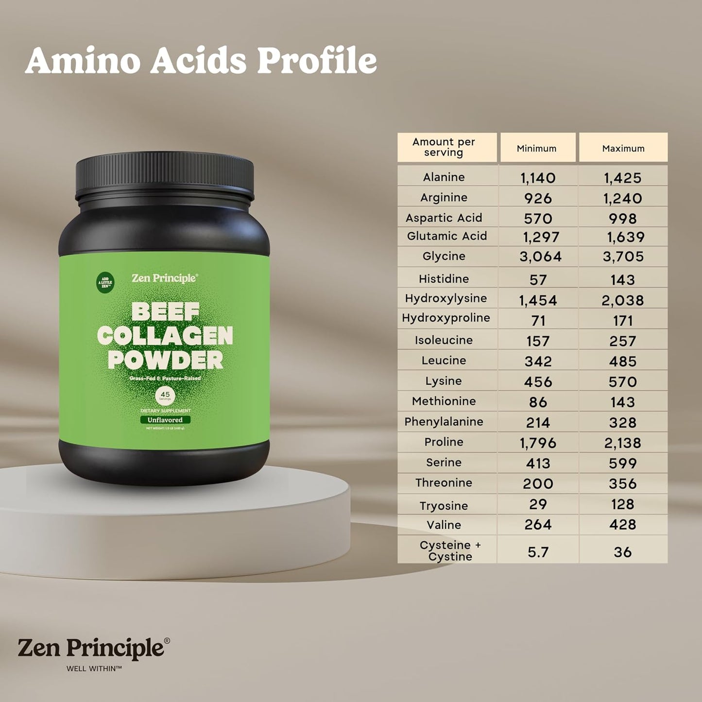 Grass-Fed Agglomerated Hydrolyzed Collagen Peptides 1.5 lb. Anti-Aging Protein for Healthy Hair, Skin & Joints. Paleo Friendly, GMO and Gluten Free, Pasture-Raised Bovine.