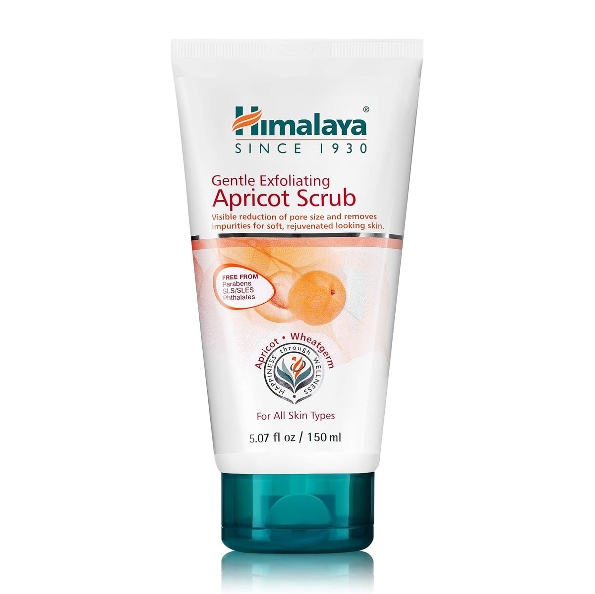 Himalaya Gentle Exfoliating Apricot Face Scrub for Deep Cleansing, 150 ml