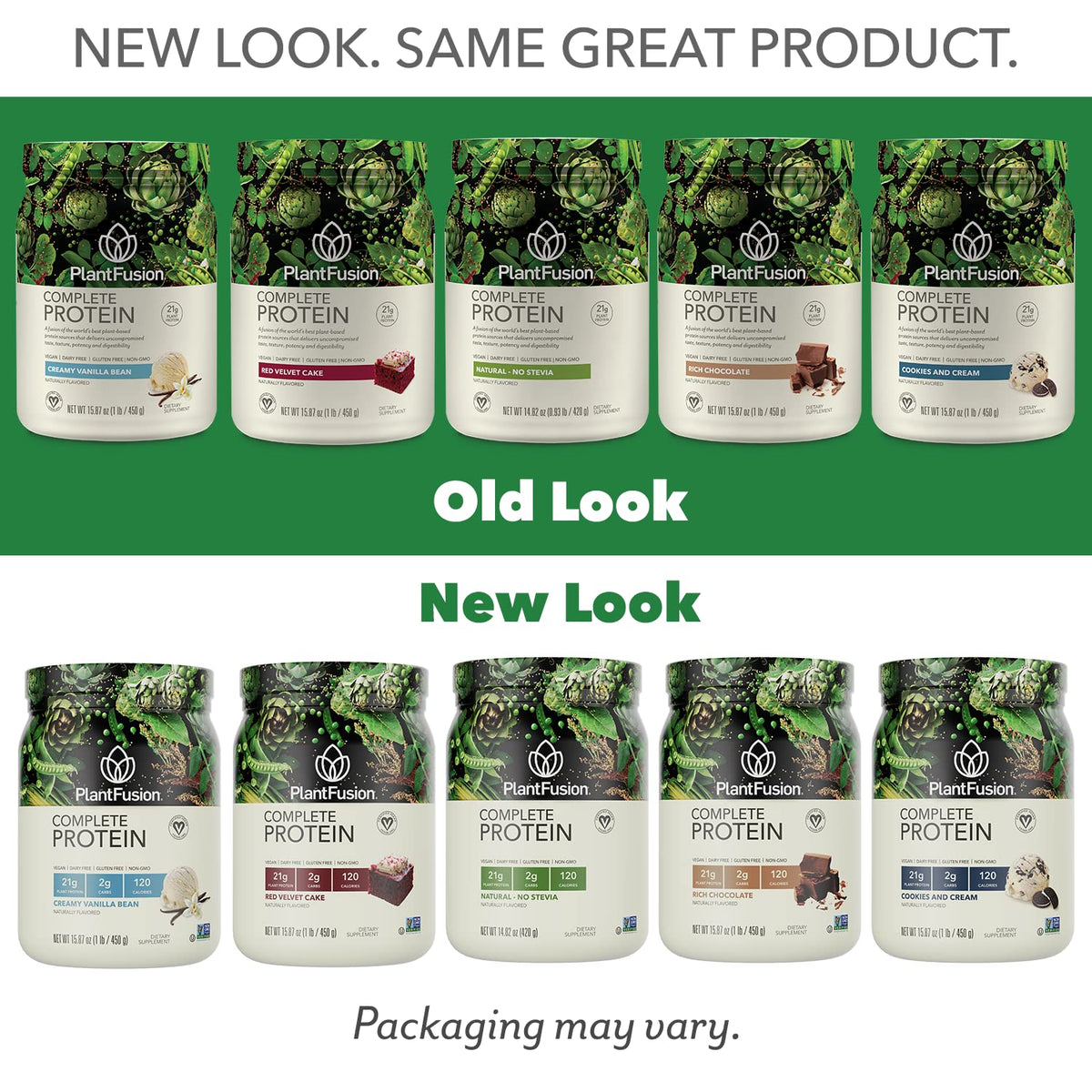 PlantFusion Complete Vegan Protein Powder - Plant Based Protein Powder With BCAAs