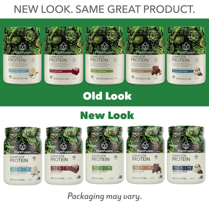 PlantFusion Complete Vegan Protein Powder - Plant Based Protein Powder with BCAAs