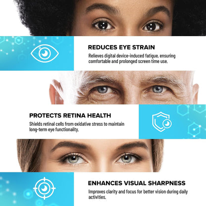 EyeScience Lutein, Zeaxanthin & Astaxanthin, 30 Softgels, 1-Pack | Lutein, Zeaxanthin & Astaxanthin, Visual Comfort, Eye Wellness, Non-GMO, Gluten-Free