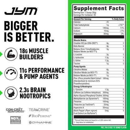 PRE JYM X - Rise N' Grind