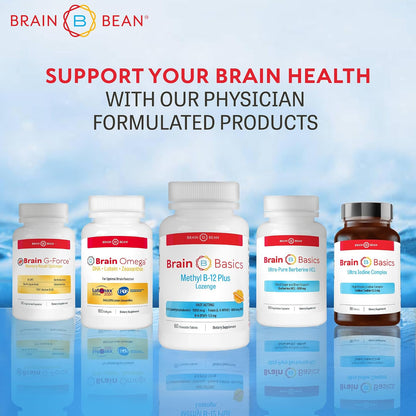 Extra Strength Methyl B-12 & Methyl Folate – 60 Chewable Tablets, Orange Citrus Flavor – High Potency Bioactive B-12 Vitamin & B9 Folate Supplement for Energy, Brain, Heart & Nerve Support