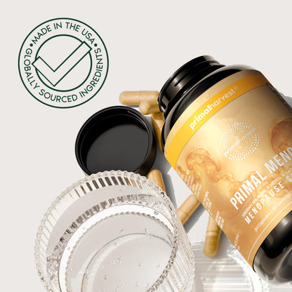 Primal Harvest MENO+ - Daily Vegan Supplement, Gluten & Dairy Free