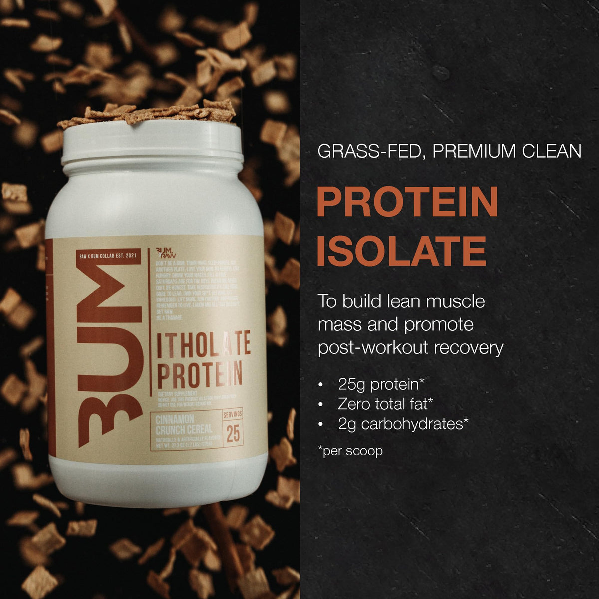 RAW Whey Isolate Protein Powder & Essential Pre-Workout Powder Bundle