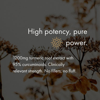 NAOMI Turmeric Curcumin High Potency 1200mg - Supports Healthy Inflammatory Response, Joint Comfort & Brain Health - 95% Curcuminoids, BioPerine® Enhanced Absorption, Non-GMO, 30-Day Supply