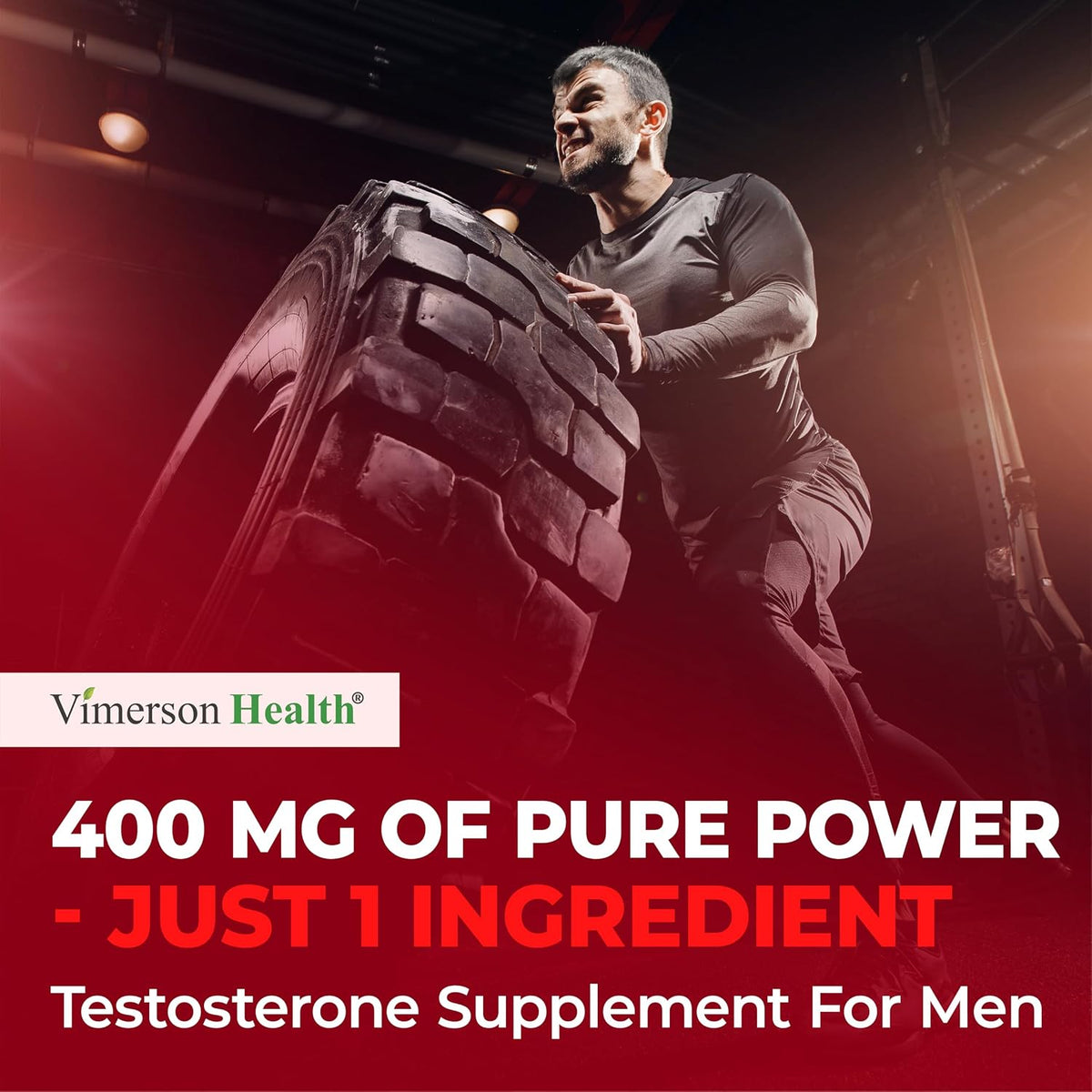 Longjack Tongkat Ali for Men 100:1 Extract –Energy & Vitality Support –60ct