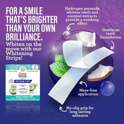 GuruNanda Total Smile Makeover Oral Care Kit, Teeth Whitening Kit(Regular)