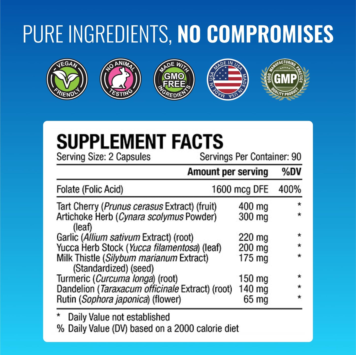 Approved Science Uric Acid Flush Supplement - Tart Cherry, Turmeric, Milk Thistle - Joint Support & Active Mobility - Made in USA - Vegan - 180 Capsules - 3 Month Supply