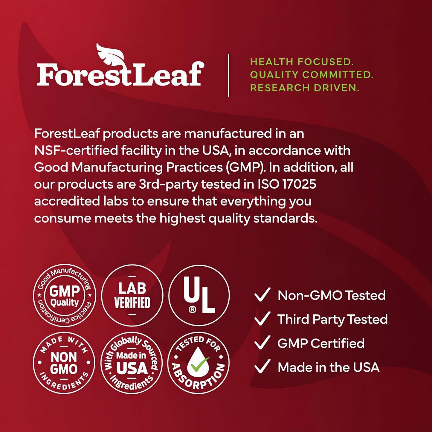 ForestLeaf USDA Organic Beet Root Capsules - Beetroot Supplement 1000mg 20:1 Extract w/Ginger Grape Seed - Support Blood Pressure, Nitric Oxide, Flow, Circulation - Made in USA - 120 Caps