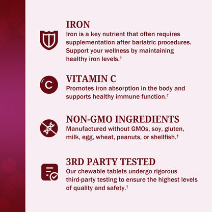 Bariatric D3 K2 Dissolvable Tablets - 90 Cherry-Strawberry Tablets