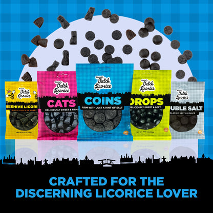 Gustaf's Salted Dutch Licorice Coins - 5.2 oz Bag